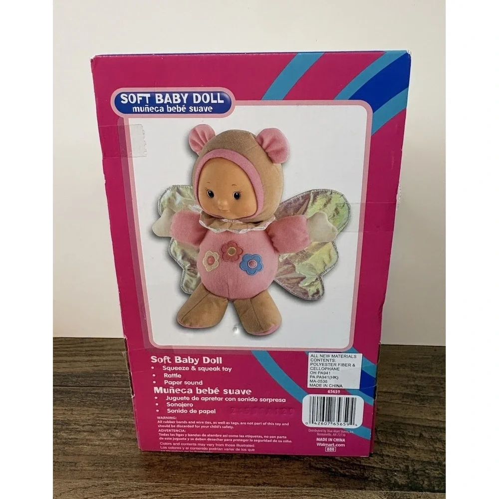 Walmart Butterfly Baby Doll 9